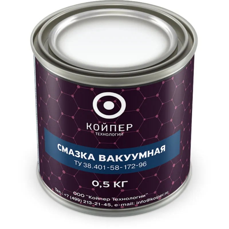 Смазка ВАКУУМНАЯ ТУ 38.401-58-172-96  — Банка 0,5 кг