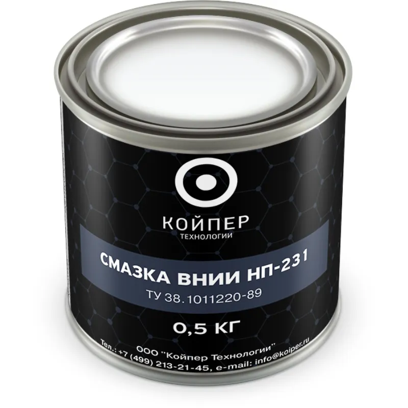 Смазка ВНИИНП-231 ТУ 38.1011220-89 — Банка 0,5 кг